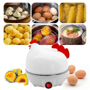 Hervidor de Huevos Portátil Eléctrico – Cocina rápida, práctica y saludable