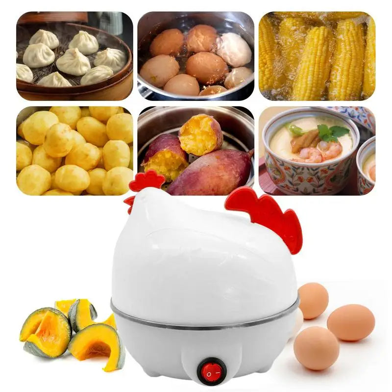 Hervidor de Huevos Portátil Eléctrico – Cocina rápida, práctica y saludable