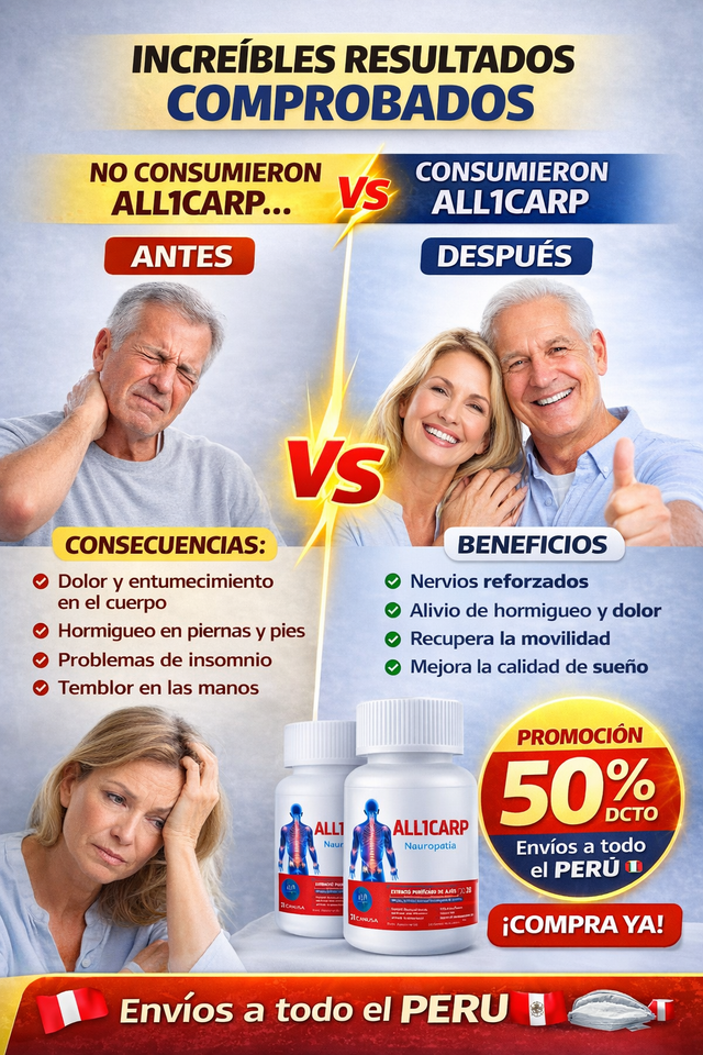 ALLICARP PARA NEUROPATÍA 👉 Alivia el dolor, hormigueo y ardor en pies y manos de forma natural