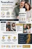NeuraZenx con Benfotiamina + Vitamina B1 B6 B12 D3| Repara y Fortalece tu Sistema Nervioso