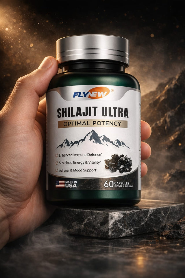 SHILAJIT ULTRA FLASH NEW (410 mg de extracto puro de Shilajil Ultra) 👉 Energía, potencia y vitalidad al máximo nivel