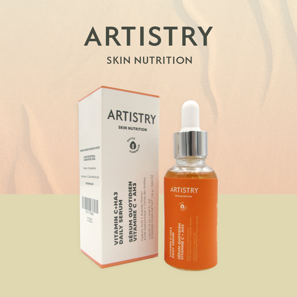 Sérum Facial Artistry con Vitamina C + Ácido Hialurónico – Luminosidad y Firmeza Diaria