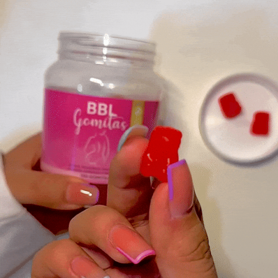 Gomitas BBL De Aguaje Para Adultos Sottcor 100 gr.