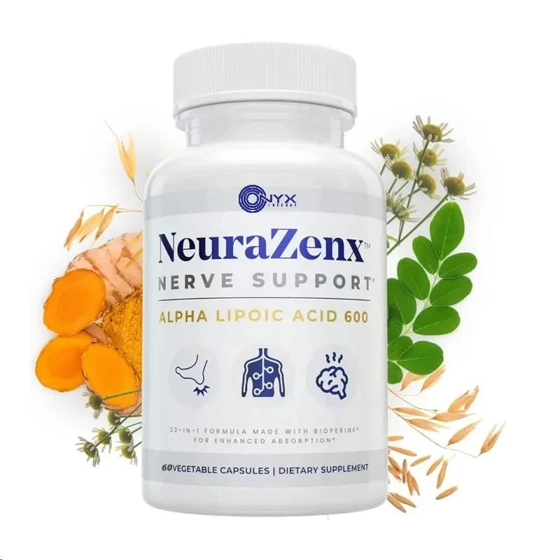 NeuraZenx con Benfotiamina + Vitamina B1 B6 B12 D3| Repara y Fortalece tu Sistema Nervioso
