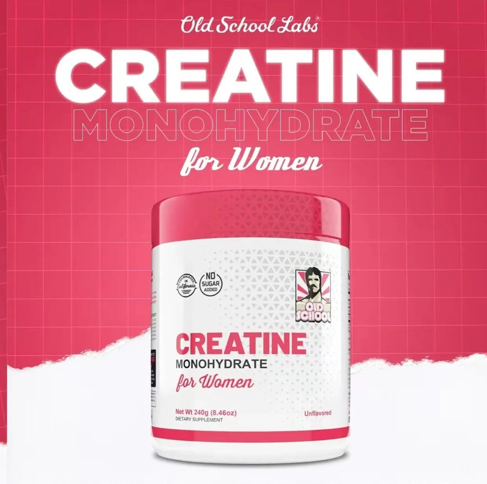 CREATINE MONOHYDRATE for woman
