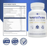 NeuraZenx con Benfotiamina + Vitamina B1 B6 B12 D3| Repara y Fortalece tu Sistema Nervioso