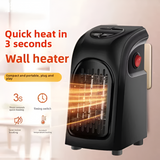Calefactor Eléctrico Portátil Led 400W + Control Remoto